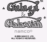 Galaga & Galaxian (Japan) (SGB Enhanced)
